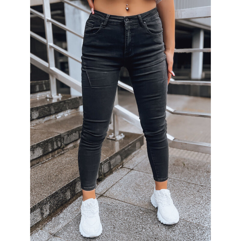 BASIC Čierne džínsové nohavice ENDI UY1601 45532195