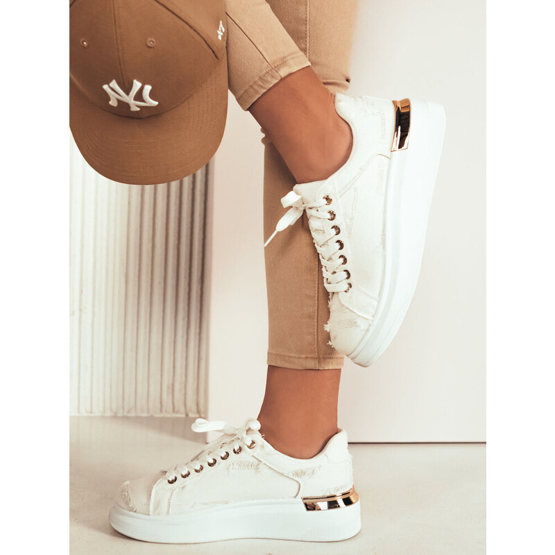 BASIC Smotanové tenisky na platforme BURGO ZY0474 49386087