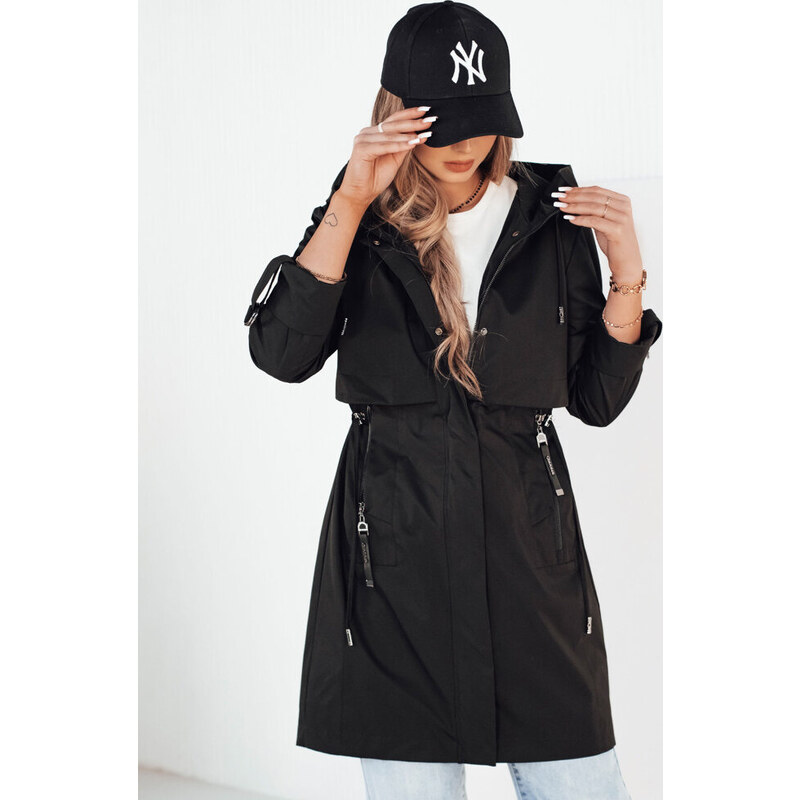 BASIC Čierna prechodná parka TILSON TY4182 49386126