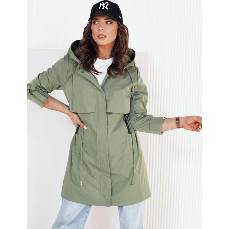 BASIC Svetlozelená prechodná parka TILSON TY4181 49386124