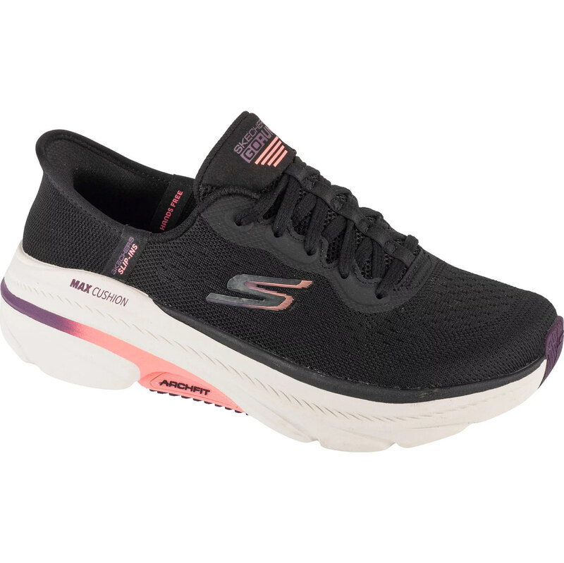 Čierne dámske športové tenisky Skechers Slip-Ins: Max Cushioning Arch 62246277