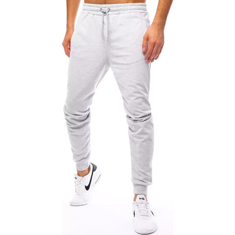 Svetlo šedé basic tepláky UX3245 24513788