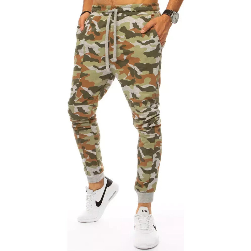 BASIC Maskáčové pánské tepláky UX3333 26662446