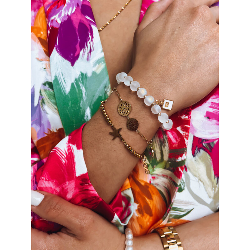 BASIC Zlatý náramok MANDALA LY0100 43936011