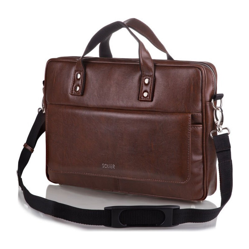 SOLIER S32 Taška cez rameno (S32 LIGHT BROWN) 13602064