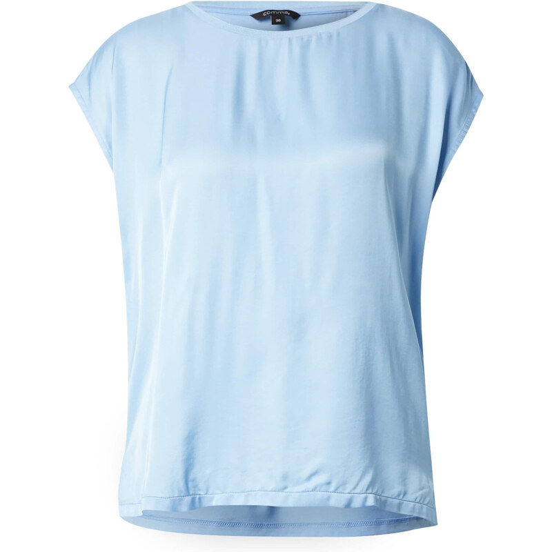 COMMA Tričko nebesky modrá 62908279