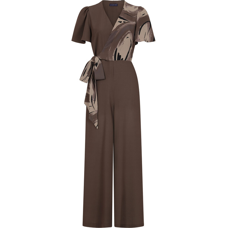 HotSquash Overal béžová / hnedá / čierna 63079823