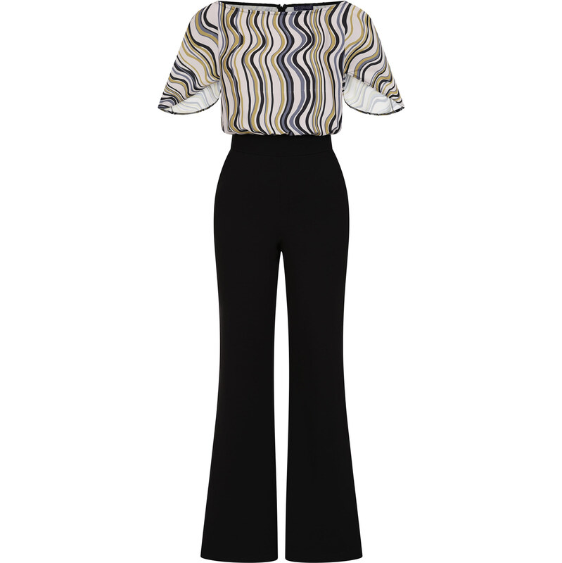 HotSquash Overal béžová / námornícka modrá / čierna / biela 63079824