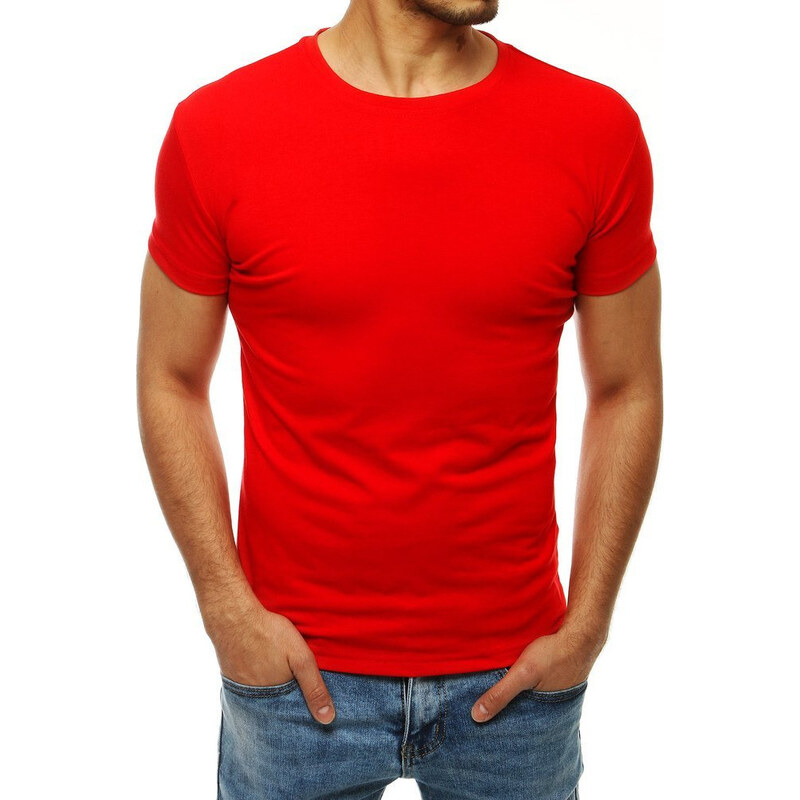 BASIC Pánske červené tričko RX4189 17300868