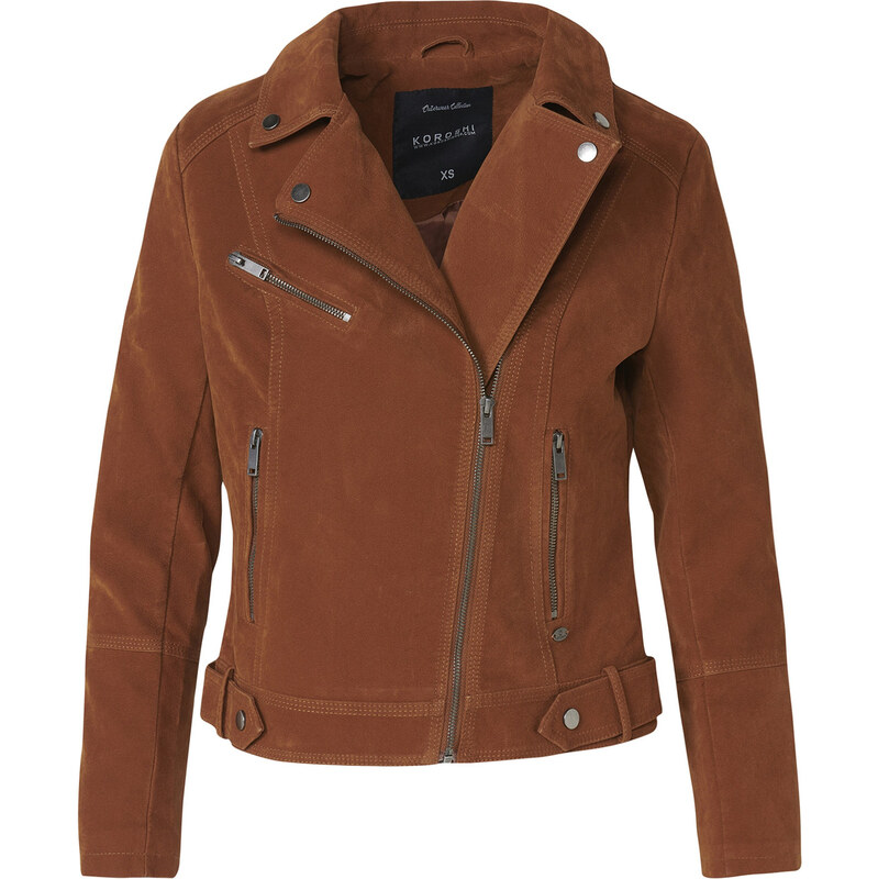 KOROSHI Prechodná bunda karamelová 62250687