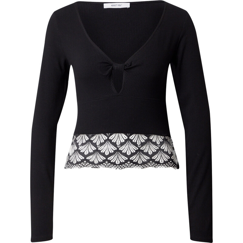 ABOUT YOU Tričko Jolanda čierna 63154431