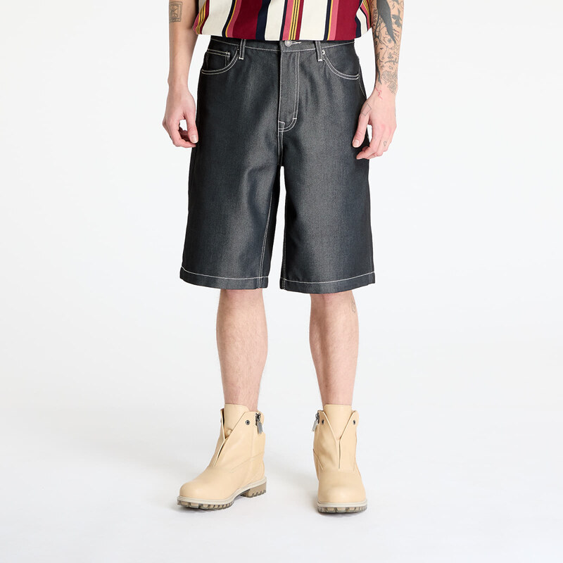 Šortky Guess Originals Baggy Denim Short Go Metallic Grey 36 62254956