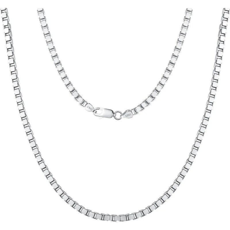 MAJYA Strieborná retiazka MASON 60 cm | šírka 1,5 mm 11470 64582628