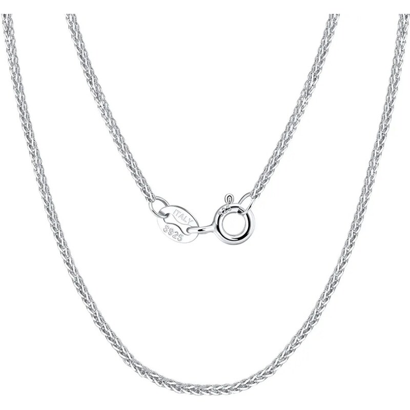 MAJYA Strieborná retiazka MYRON 60 cm | šírka 2 mm 11538 64582644