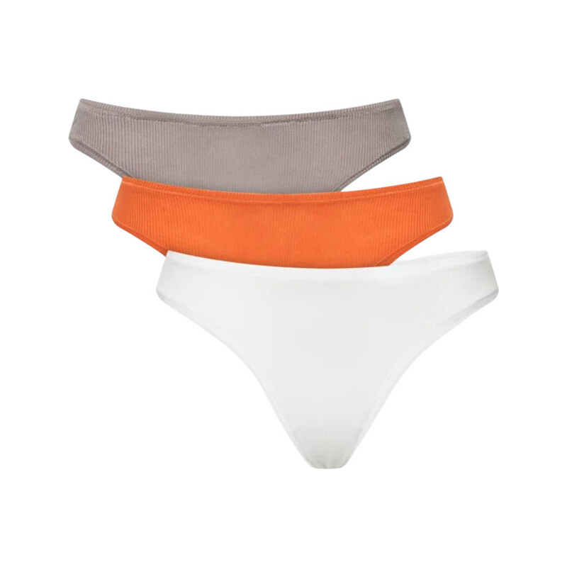 3PACK dámske tangá Calvin Klein viacfarebná (QD5220E-NP3) 62256380