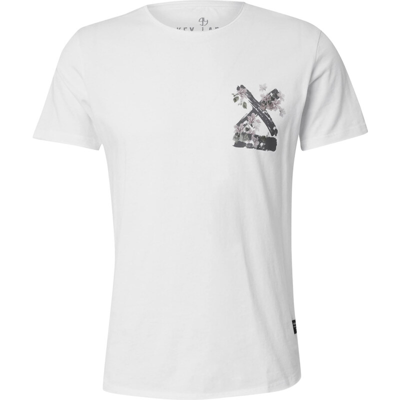 Key Largo Tričko SUMMER SPLASH tmavosivá / zelená / ružová / biela 62044966