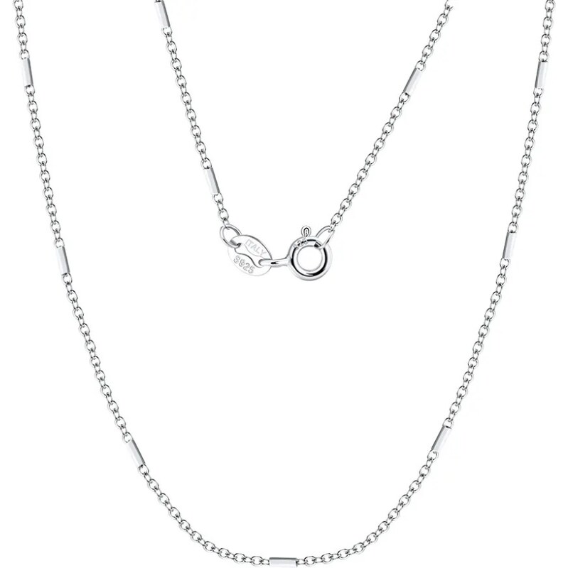 MAJYA Strieborná retiazka KALLE 40 cm | šírka 1 mm 11542 64582394