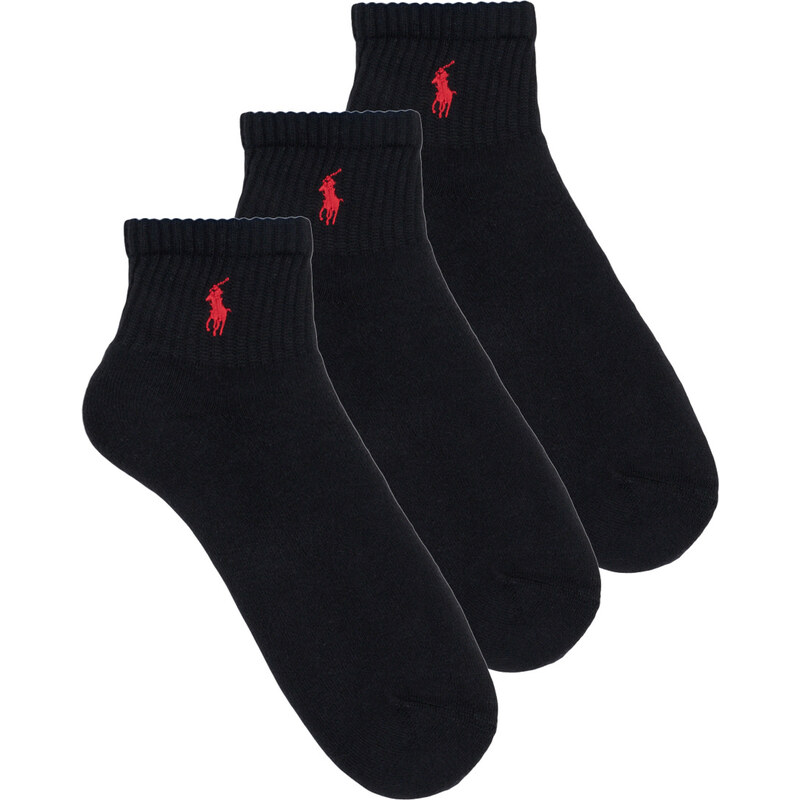 Polo Ralph Lauren Kotníkové ponožky QUARTER SOCKS 3 PACK Polo Ralph 62508575