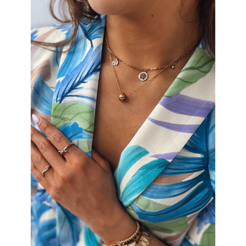 BASIC Zlatý náhrdelník s príveskami PLAYA IY0076 43935981