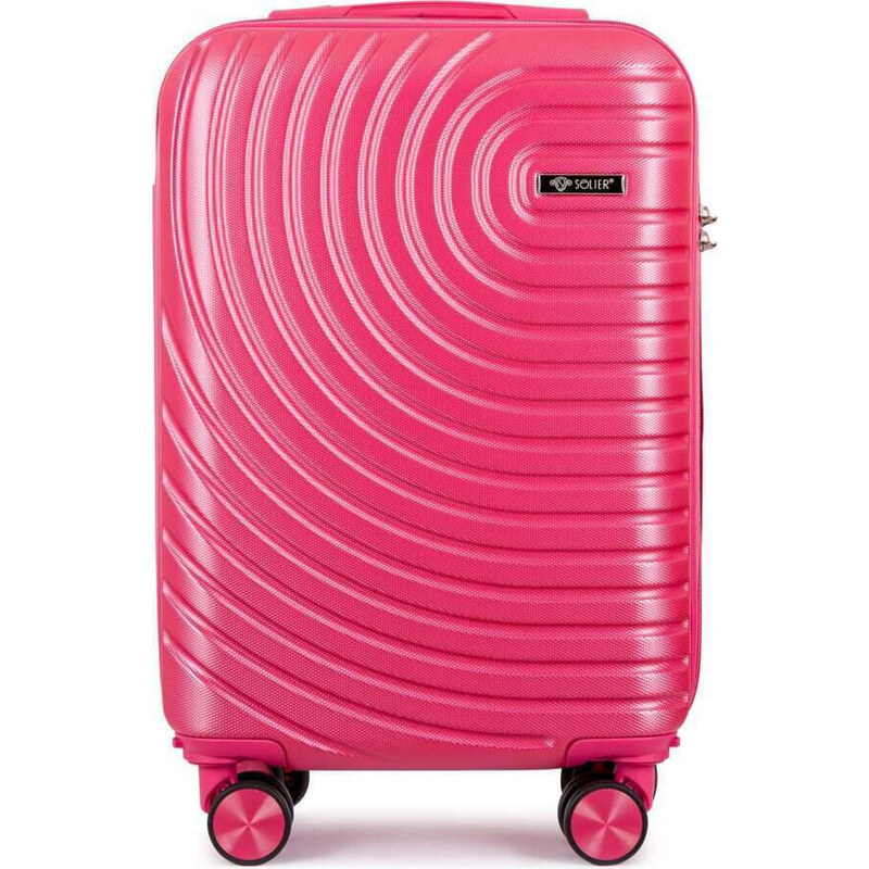 BASIC SOLIER Koralový cestovný kufor AVENTOR 55x40x20 cm STL1064 CORAL 57642258