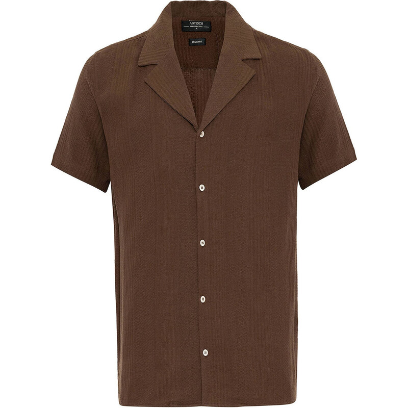 Antioch Košeľa hnedá 62269630