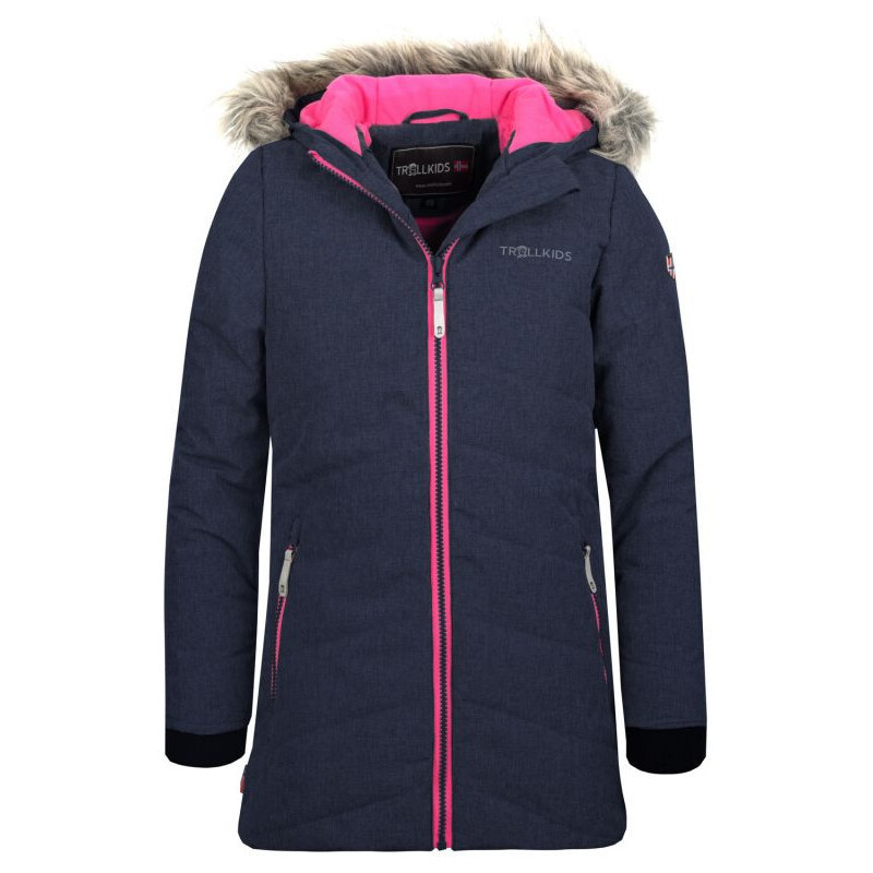 Trollkids Dievčenská zateplená bunda Lifjell Jacket Jr 133-114 62267294