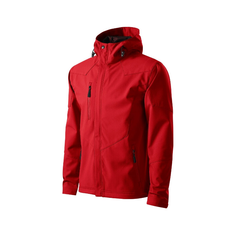 MALFINI, a.s. Nano pánska softshellová bunda červená 66083853