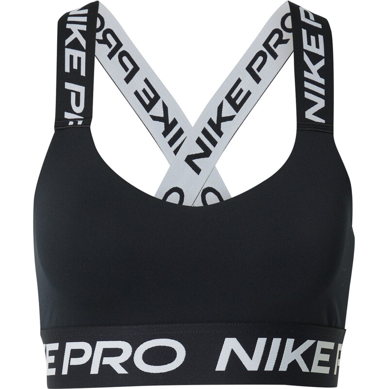 NIKE Športová podprsenka čierna / biela 63664926