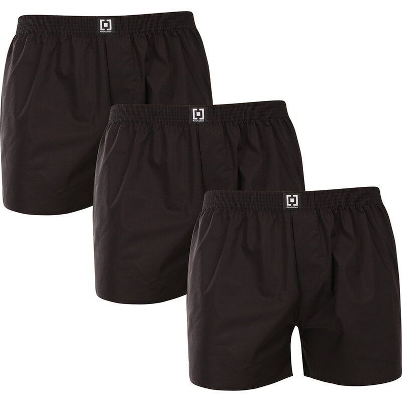 3PACK pánske trenky Horsefeathers Manny black (AM165A) 32415332