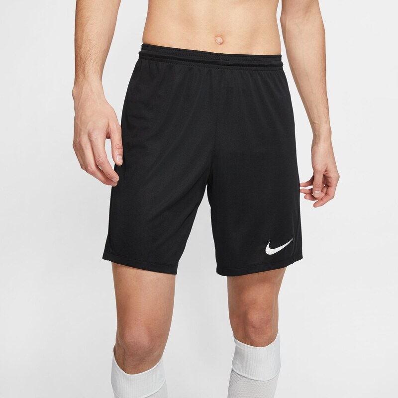 Nike Dri-FIT Park 3 Mens Knit Soccer Shorts BLACK/WHITE 62271165