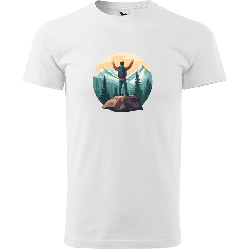 Handel Tričko - Turista na skale 62274337