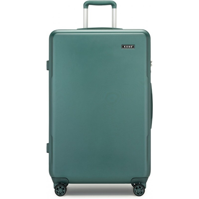 KONO Kufor - Minimalistický ABS+PC s TSA zámkom, veľký, zelený 62274900