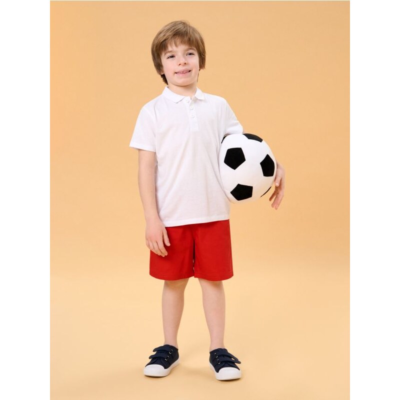 Sinsay - Látkové šortky - červená 65761415