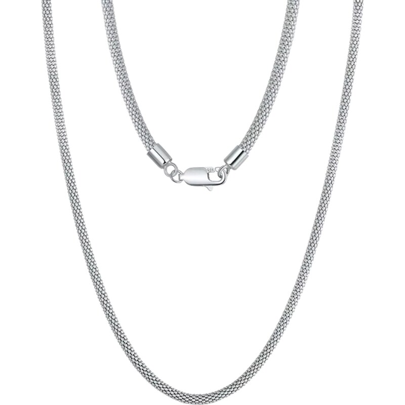 MAJYA Strieborná retiazka PAOLO 60 cm | šírka 3 mm 11515 64582382