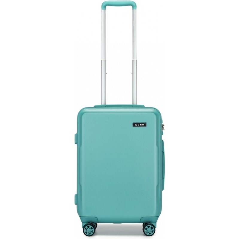 KONO Kufor - Minimalistický ABS+PC s TSA zámkom, malý, modrý 62275038