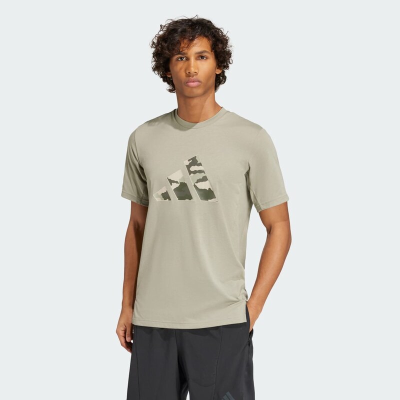Adidas Train Essentials Camo Graphic Logo T-Shirt 62275897