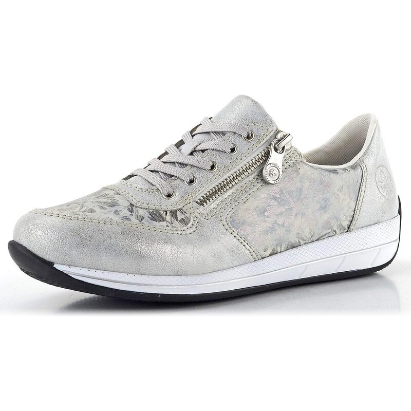 E-shop Rieker tenisky so zipsom Ice/Grau-Metallic N1112-80