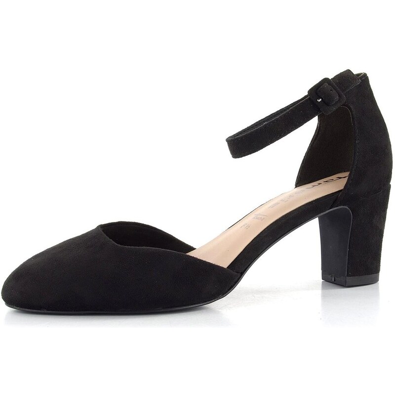 Tamaris lodičky s členkovým pásikom Black 1-24412-41 62752631