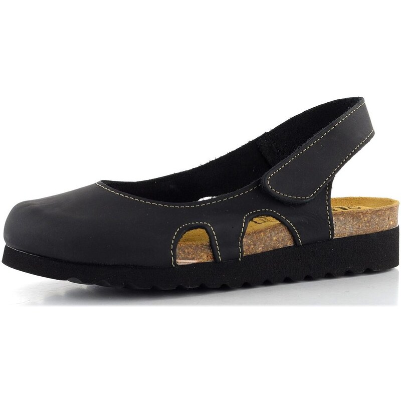 BIO Life fuzbetové sandále 0837.Riva/718 black 62752461