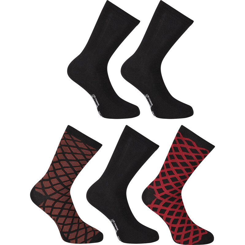 5PACK ponožky Lee Cooper vysoké viacfarebné (PO41021) 62280364