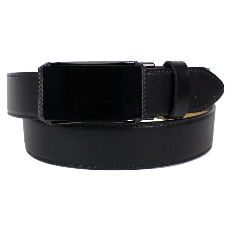 Penny Belts Pánsky kožený opasok s plnou sponou automat 235-020-A17 48043580