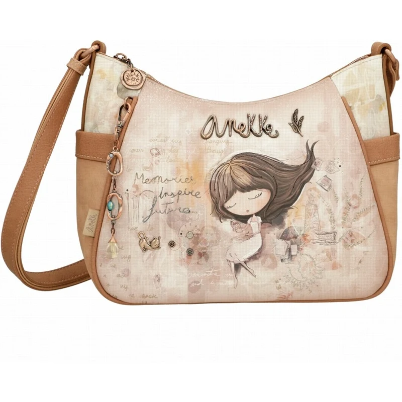 Kabelka Anekke Memories 40803-002 hnedá 62302279