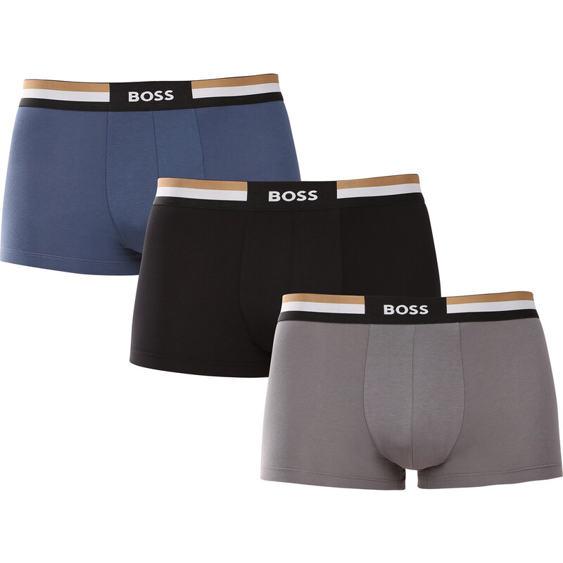 3PACK pánske boxerky BOSS viacfarebné (50516542 981) 62283674