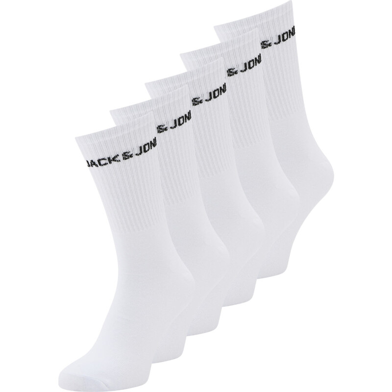 Jack & Jones Plus Ponožky čierna / biela 61742326