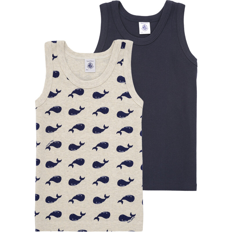 Petit Bateau Tielka a tričká bez rukávov 2 DEBARDEURS Petit Bateau 62510721