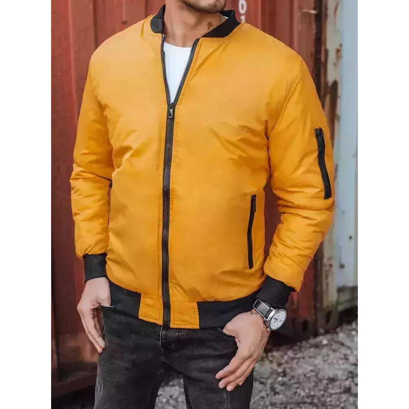 BASIC Horčicový klasický bomber TX3825 27030755