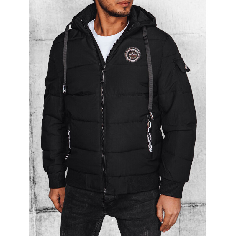 BASIC Čierna prešívaná bunda TX4638 47928555