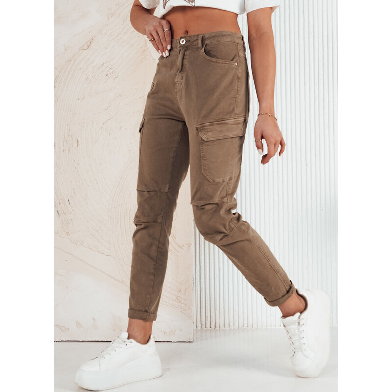 BASIC Hnedé cargo nohavice LUZAGRES UY1931 49401364