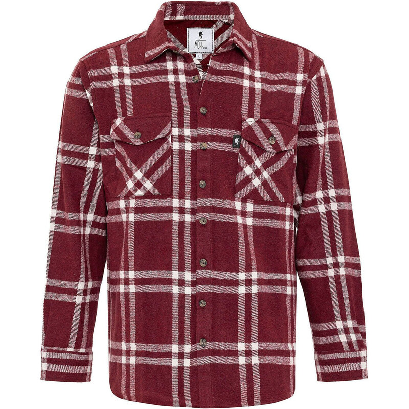 Moxx Paris Košeľa bordová / biela 62854773