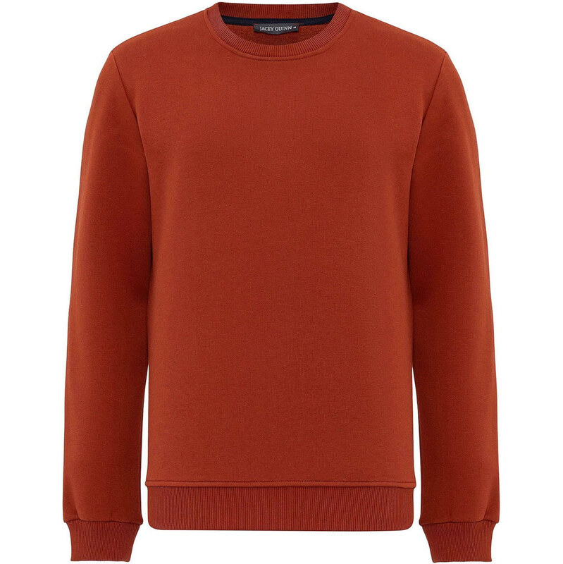 Jacey Quinn Mikina Edrian sivá / oranžovo červená 62297823